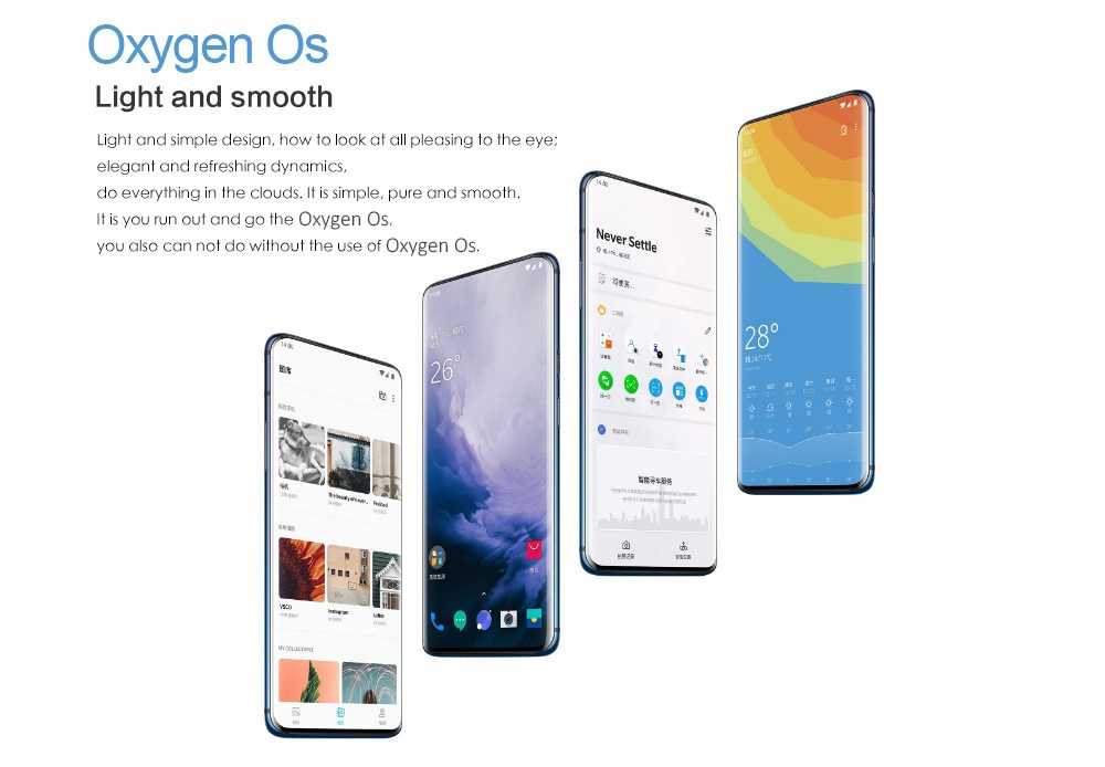OnePlus 7 Pro 4G Phablet 6.67 inch Android 9.0 Snapdragon 855 Octa Core 2.84GHz 8GB RAM 256GB ROM 48.0MP + 16.0MP + 8.0MP Rear Camera 4000mAh Battery - Gray