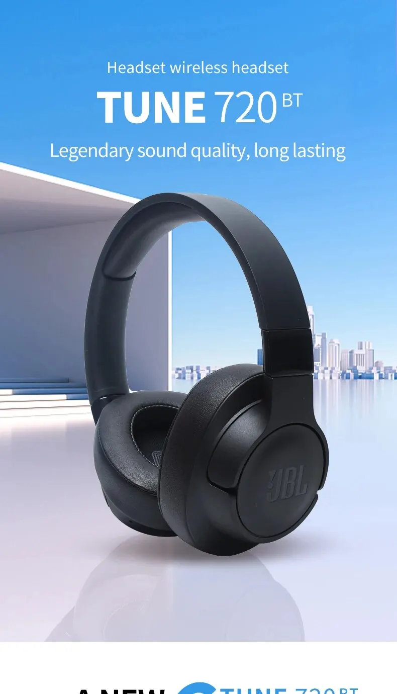 JBL TUNE 720BT Wireless Bluetooth Headphone