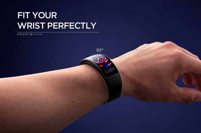 Amazfit x Curved Smartwatch Wholesale