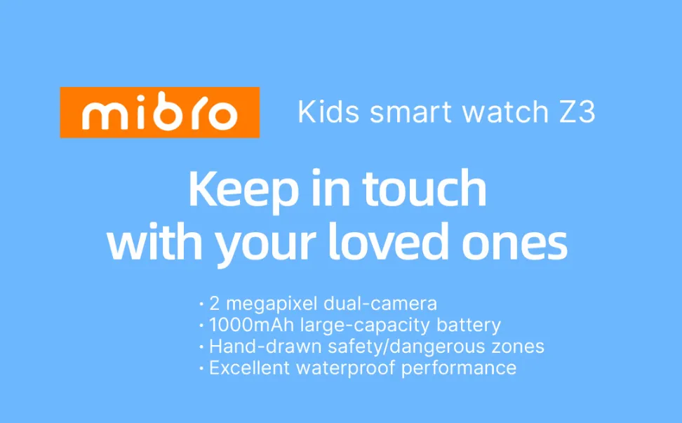 Mibro Watch Phone Z3 Kids Smartwatch