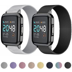 20mm Metal Strap For Xiaomi Amazfit Bip U Pro Smart Watch Band