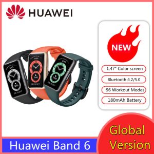Huawei Band 6 Smart Bracelet Blood Oxygen 1.47'' AMOLED Screen Heart Rate Tracker Sleep monitorin