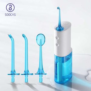 Soocas W3 Oral Irrigator Dental Portable Water Flosser Tips