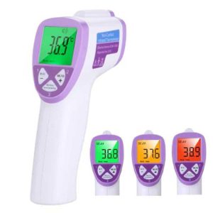 Digital Infrared Body Forehead Ear Thermometer - Pink