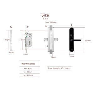 Brands in Mi Store Aqara Smart Door Lock S2