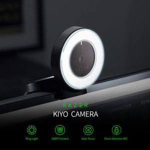 Razer Kiyo Live Stream Video Webcam 1080P