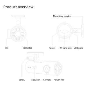 Mi 70mai Smart Dash Cam 1S