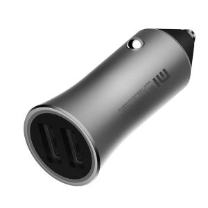 Xiaomi Car Charger 18W Quick Charge Metal Casing Dual USB
