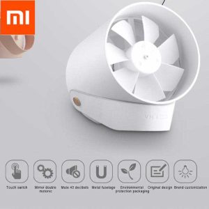 Xiaomi Mijia VH Kipas Angin USB Double Leaf Blade Silent Fan