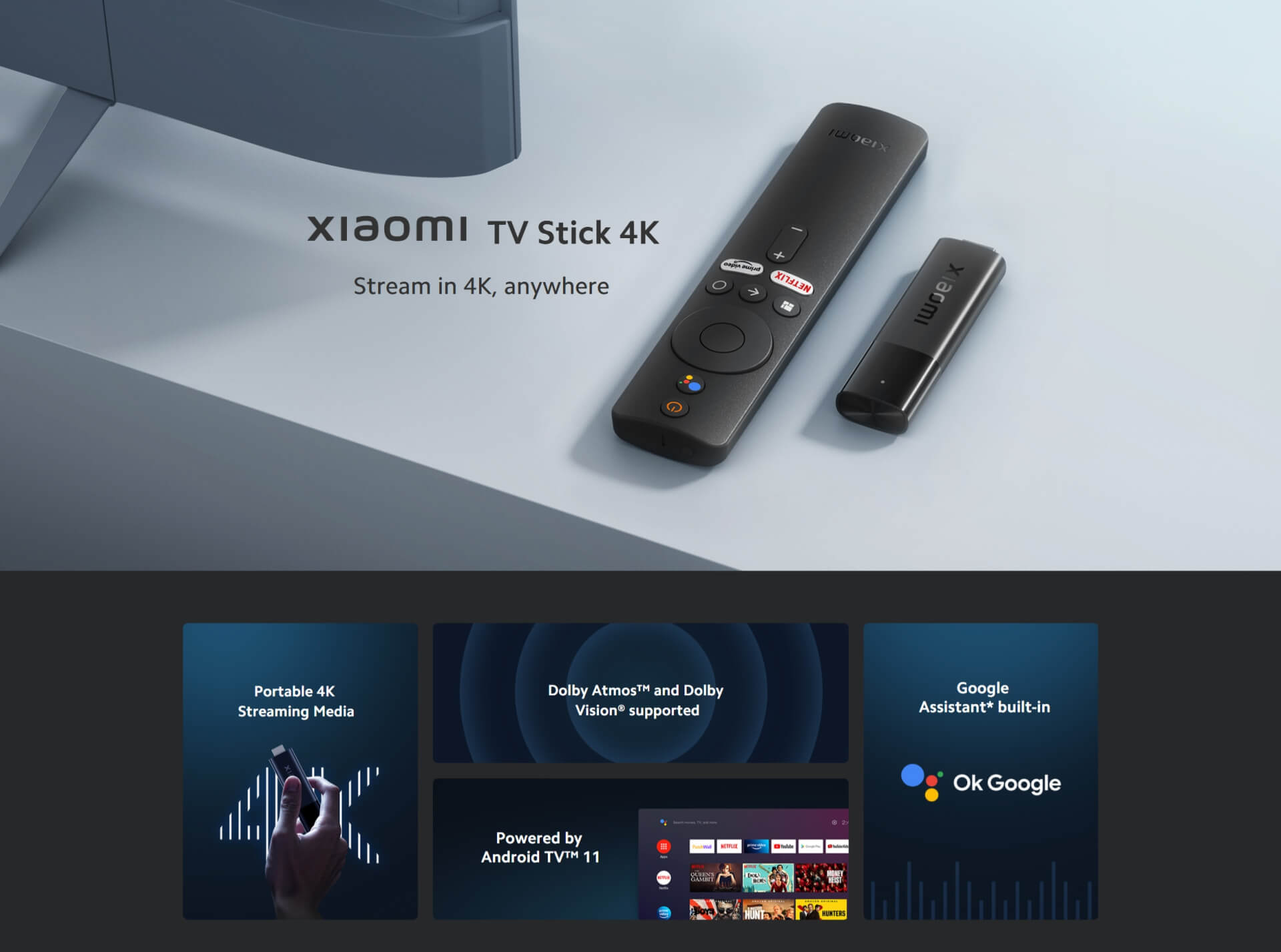 XIAOMI TV STICK 4K Version