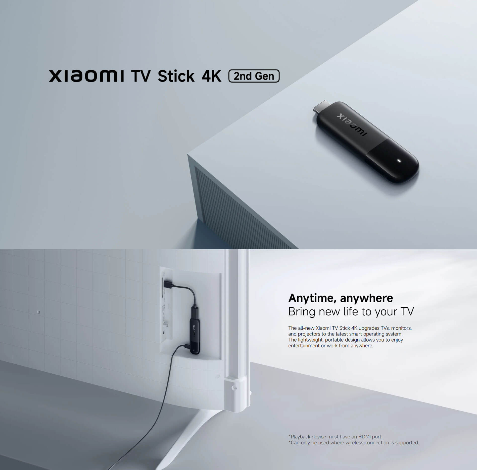 Xiaomi TV Stick 4K 2nd Gen 2025