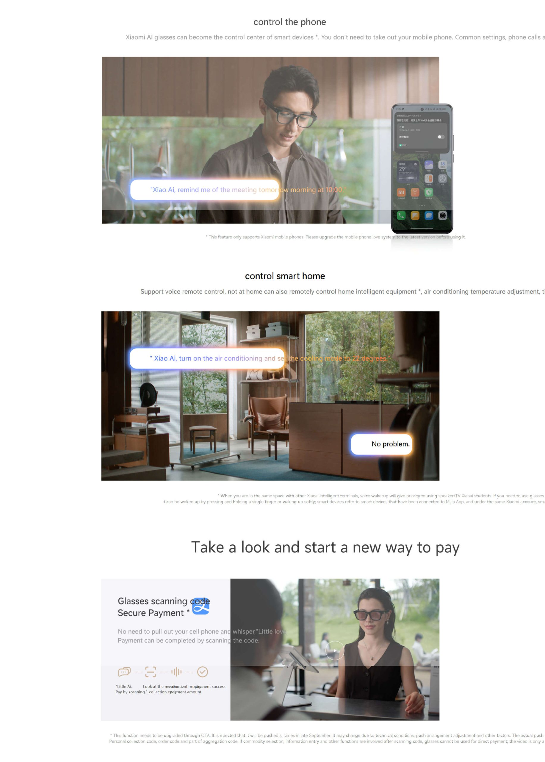 Xiaomi Al Glasses Smarter Vision Glasses