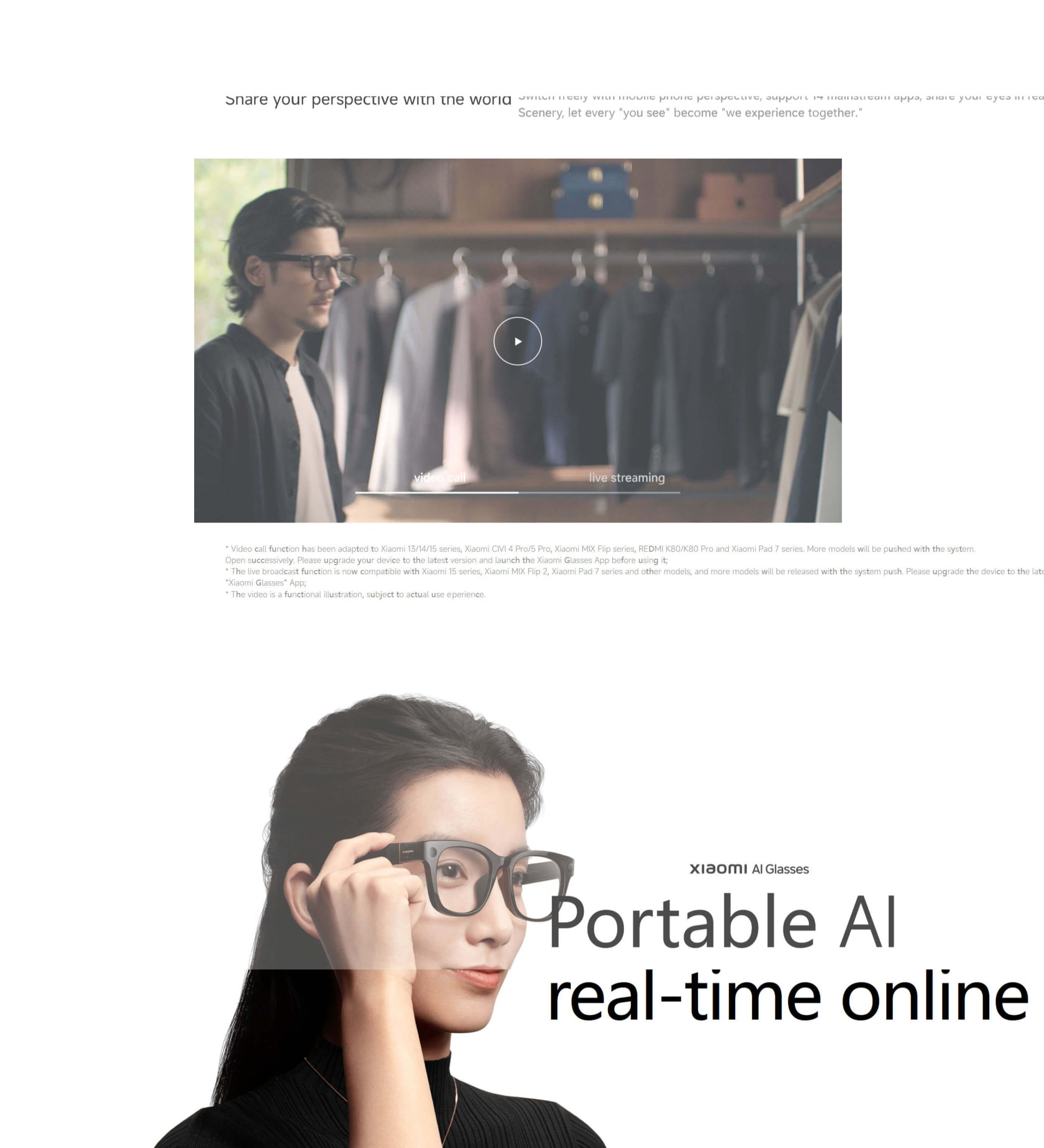 Xiaomi Al Glasses Smarter Vision Glasses