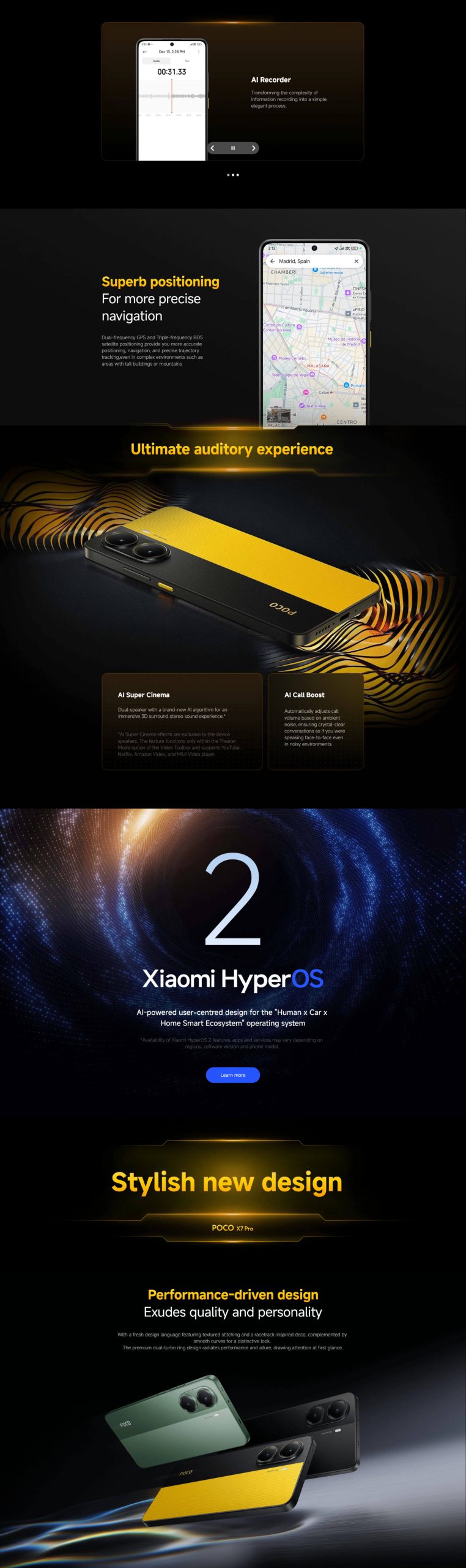 Xiaomi POCO X7 Pro Smartphone