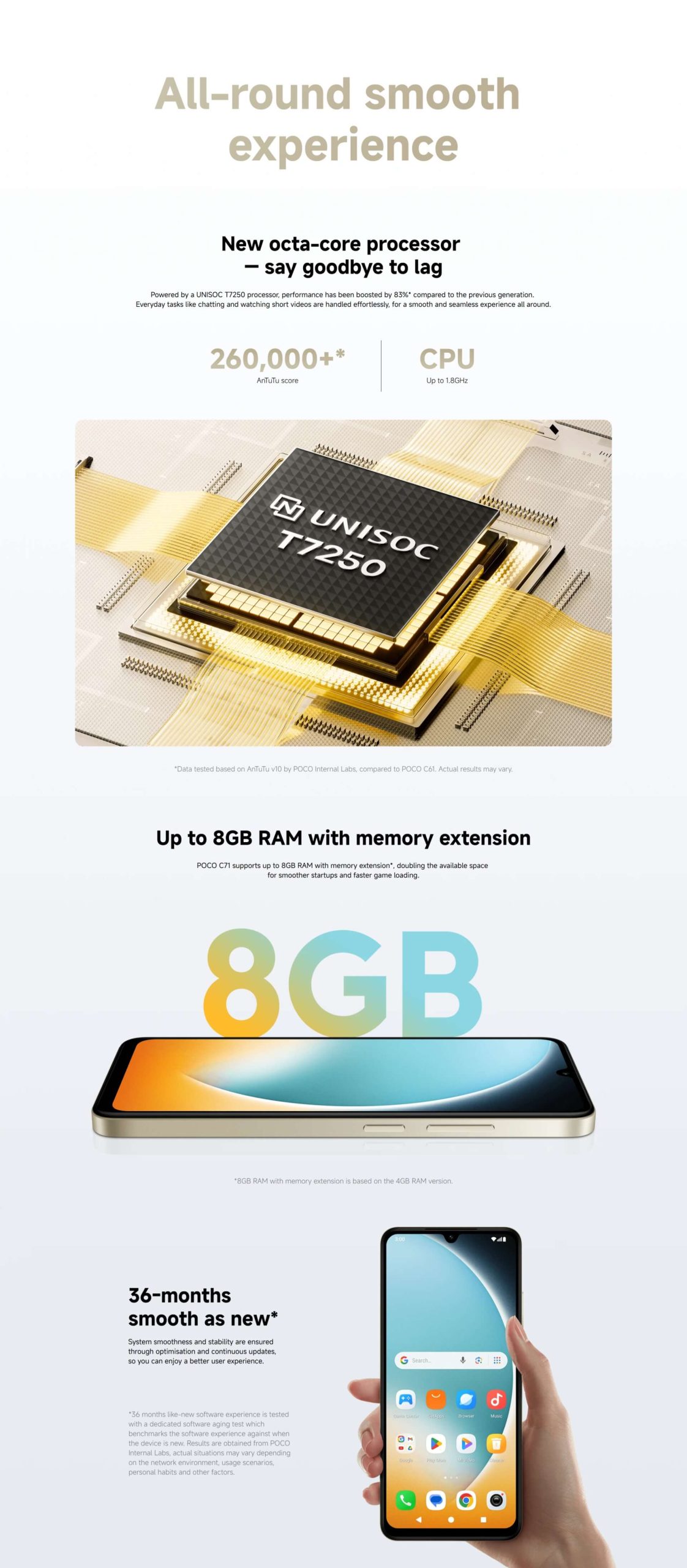 Xiaomi POCO C71 Smartphone