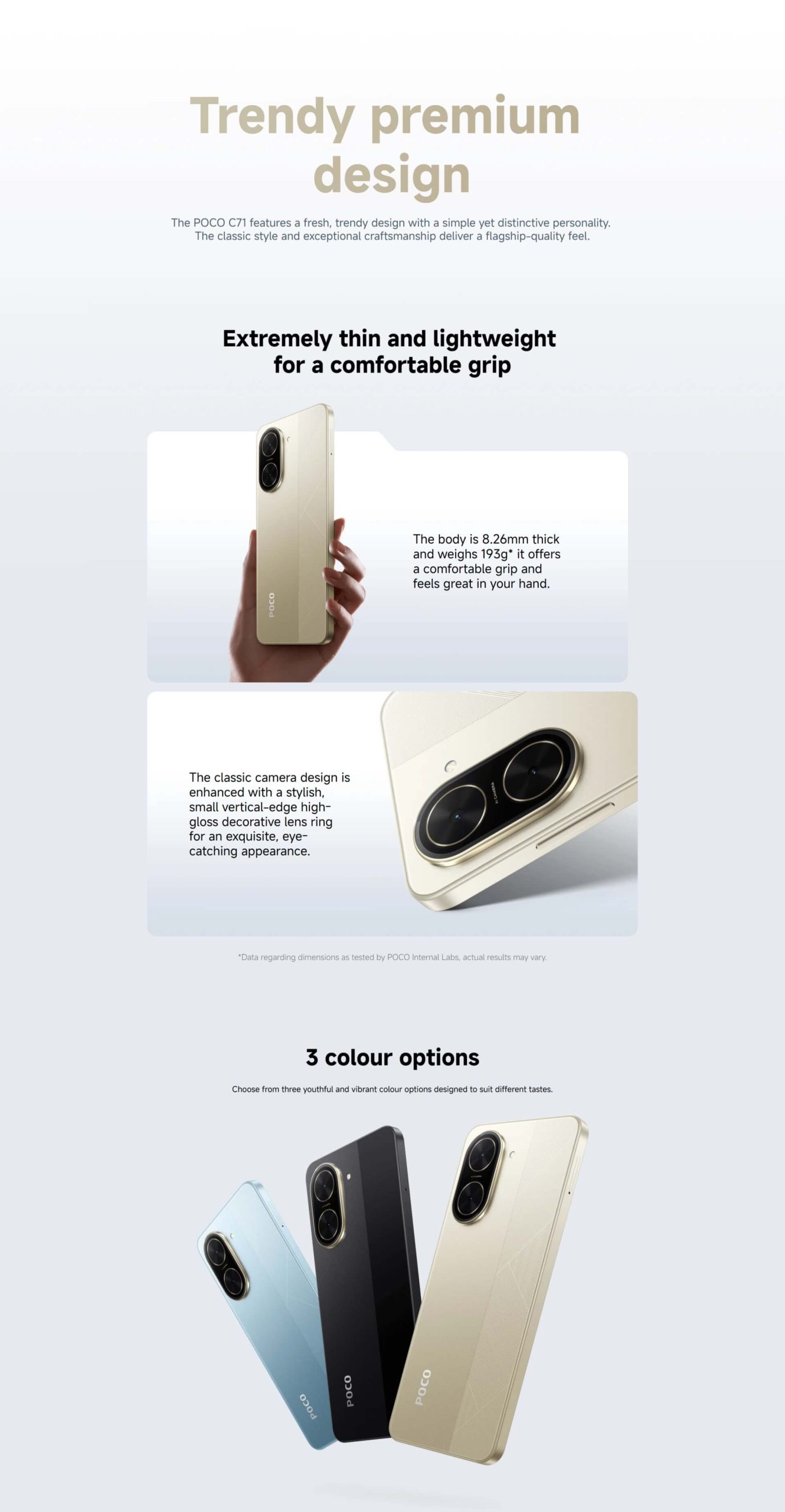 Xiaomi POCO C71 Smartphone