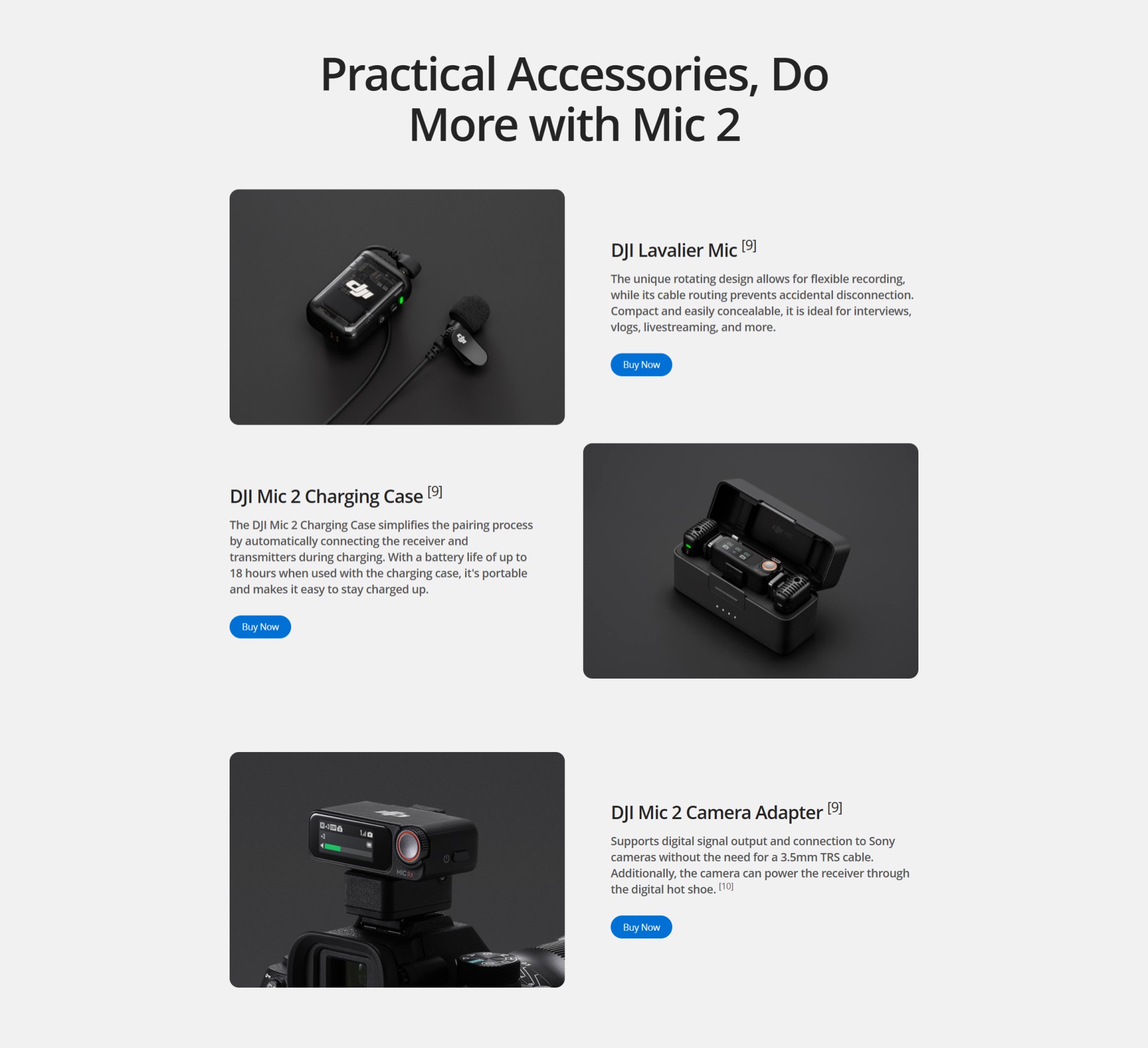 DJI Mic 2 2 TX + 1 RX + Charging Case