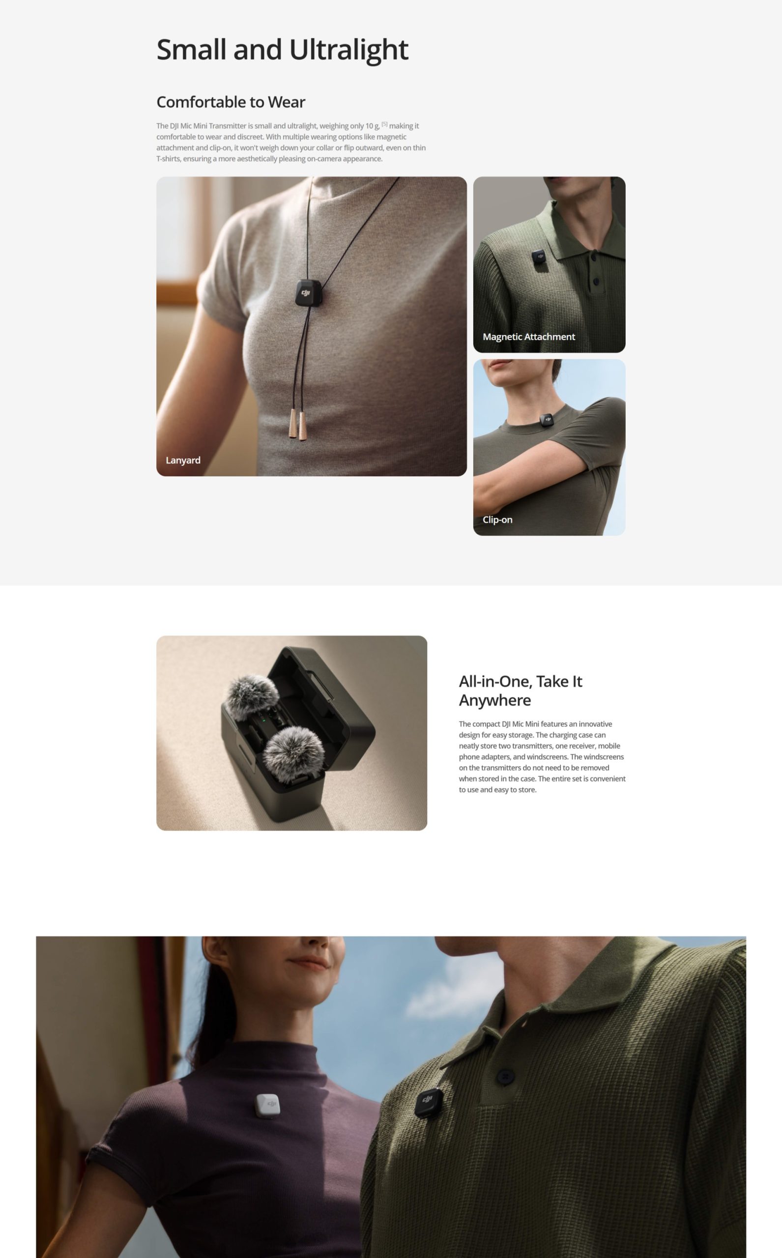 DJI Mic Mini Wireless Microphone