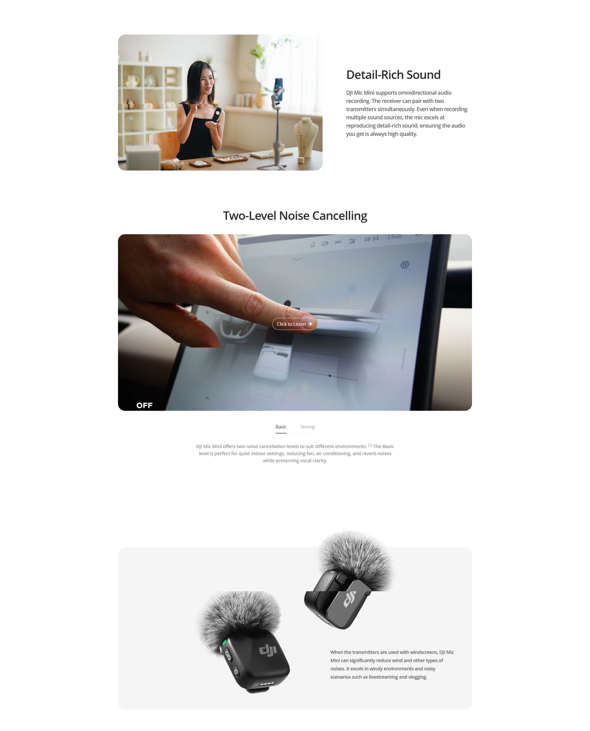 DJI Mic Mini Wireless Microphone