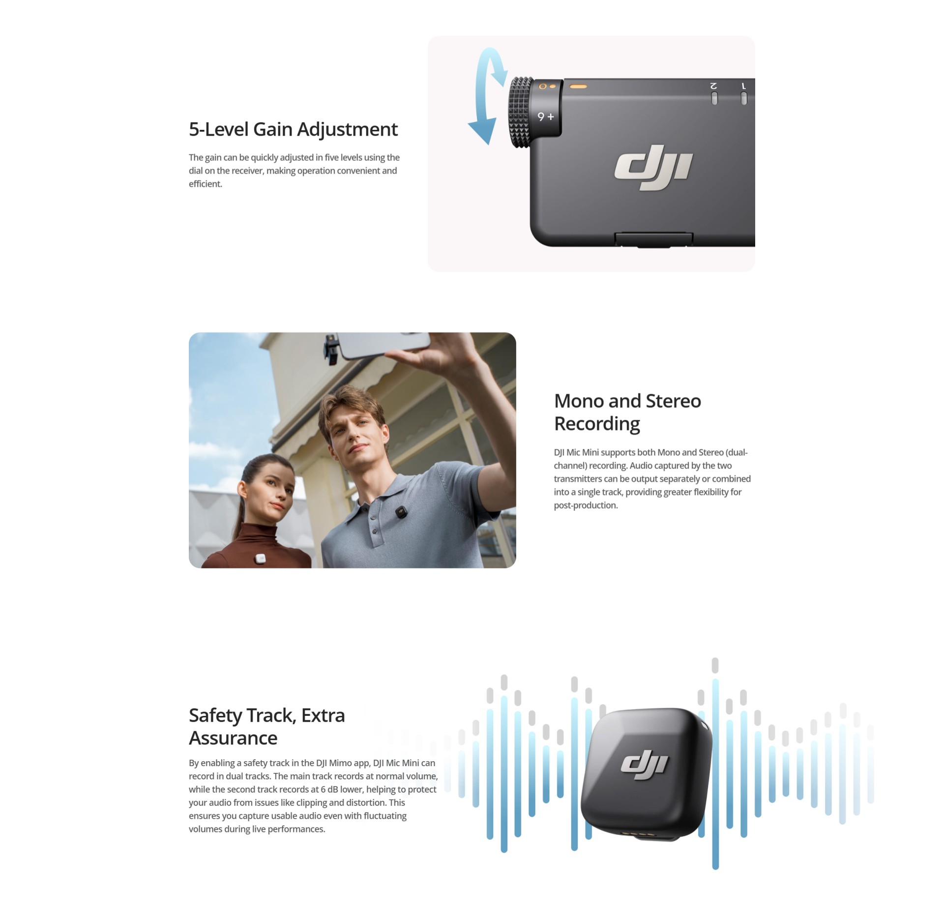 DJI Mic Mini Wireless Microphone