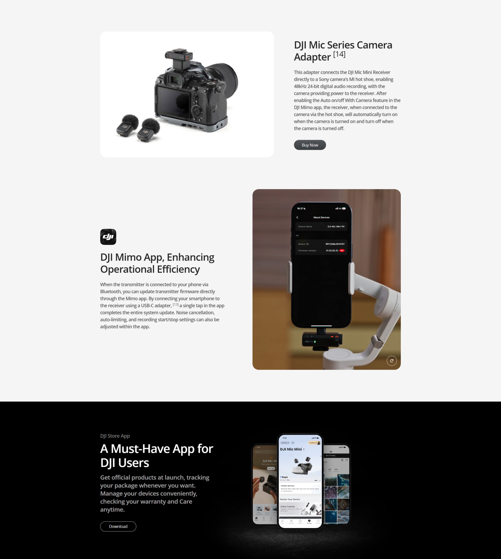 DJI Mic Mini Wireless Microphone