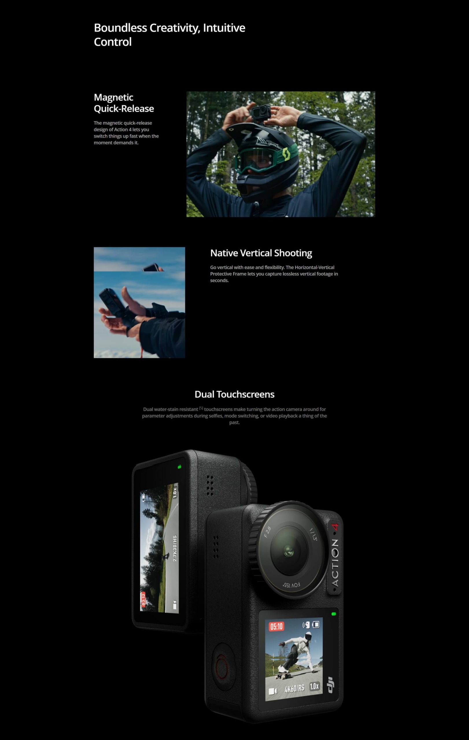 DJI Osmo Action 4 Standard Combo