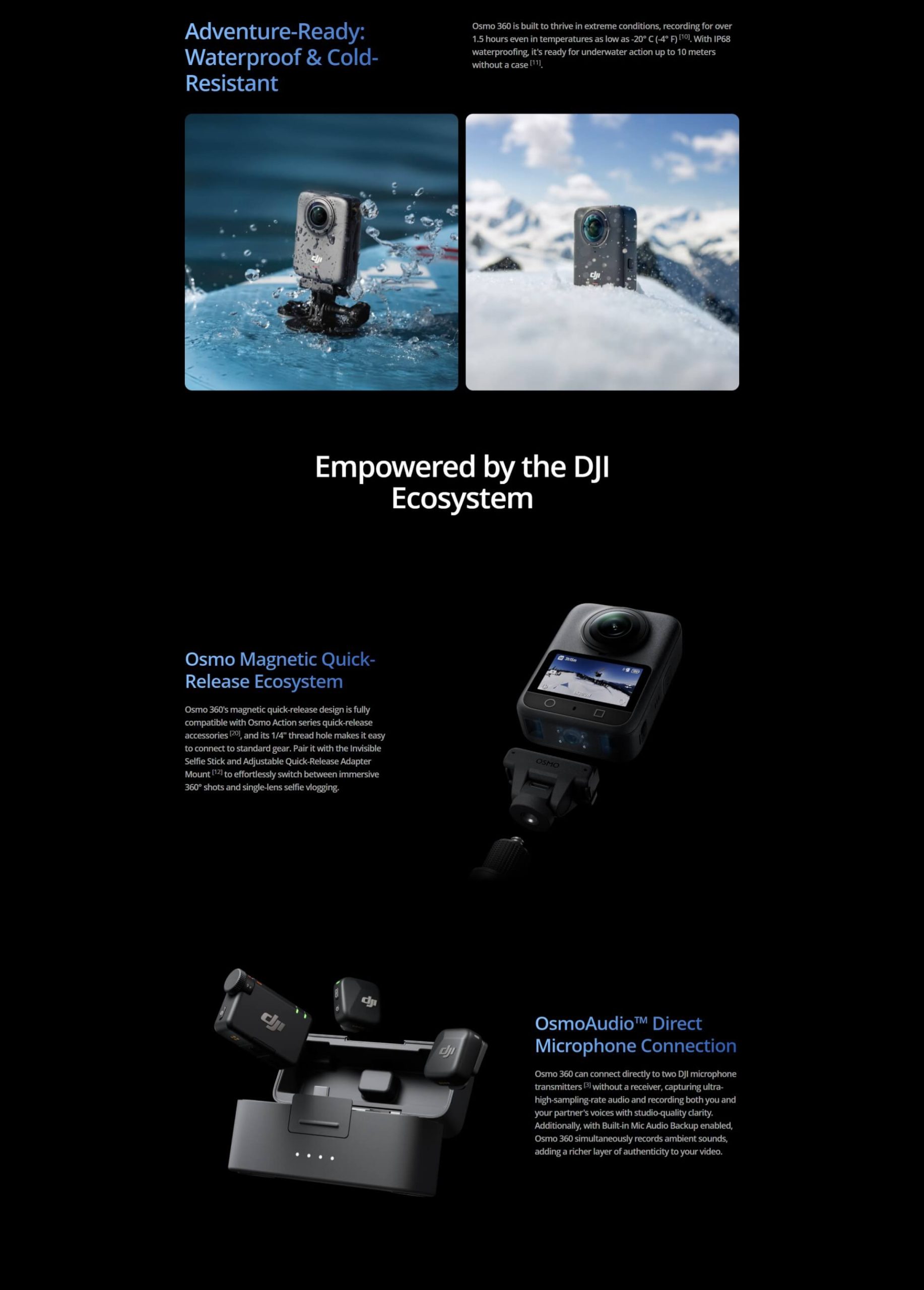 DJI Osmo 360 Standard Combo