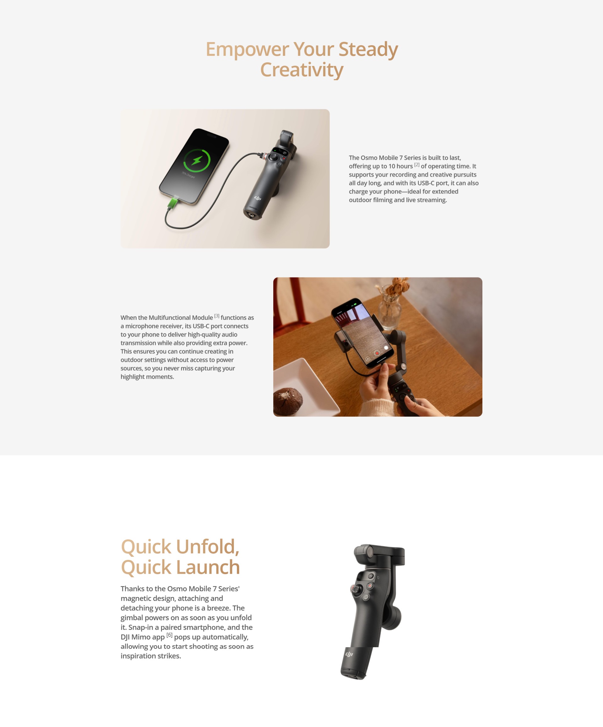 DJI Osmo Mobile 7 Series
