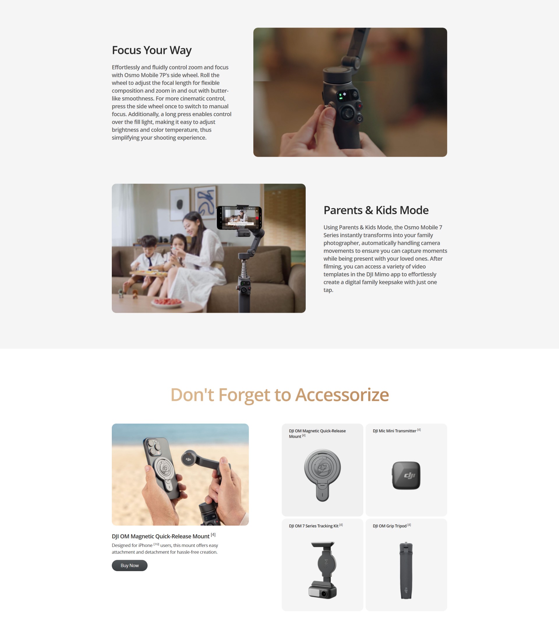 DJI Osmo Mobile 7 Series