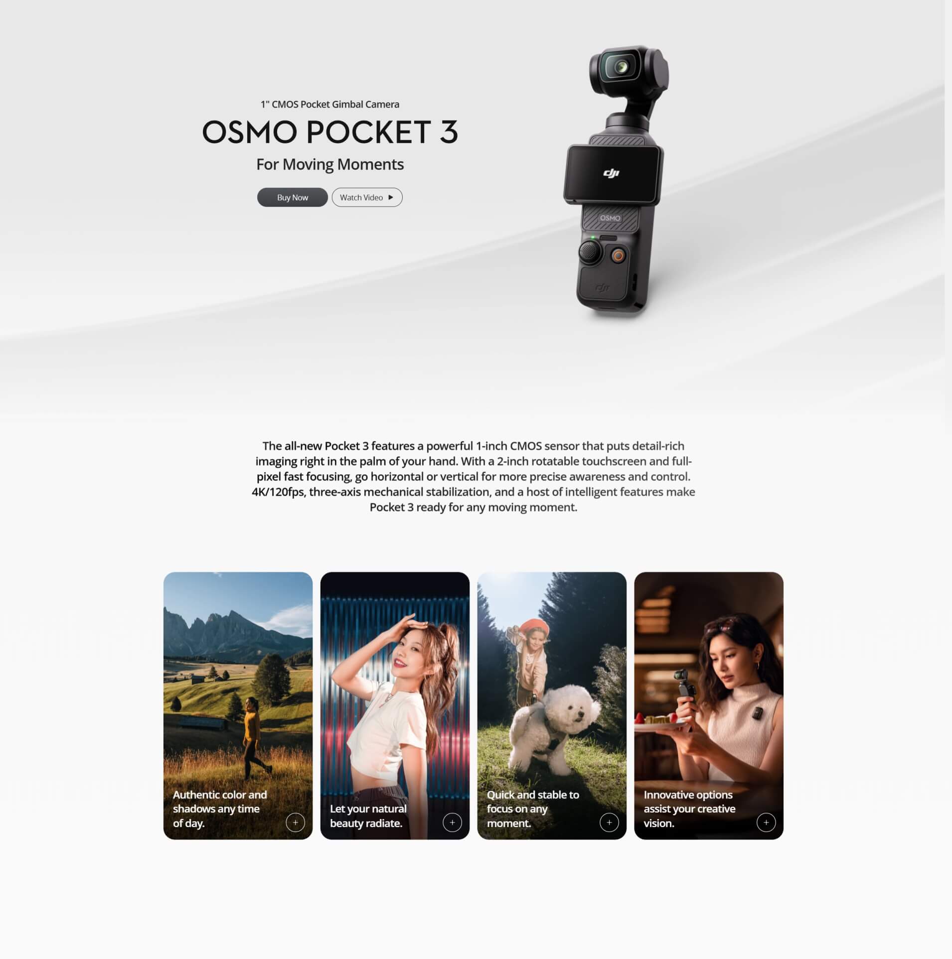 DJI Osmo Pocket 3 Creator Combo