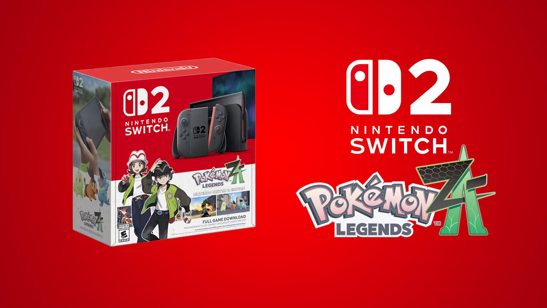 Nintendo Switch 2 + Pokémon Legends Z A