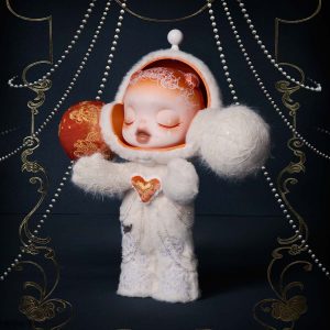 MEGA α SKULLPANDA 400% White Moon