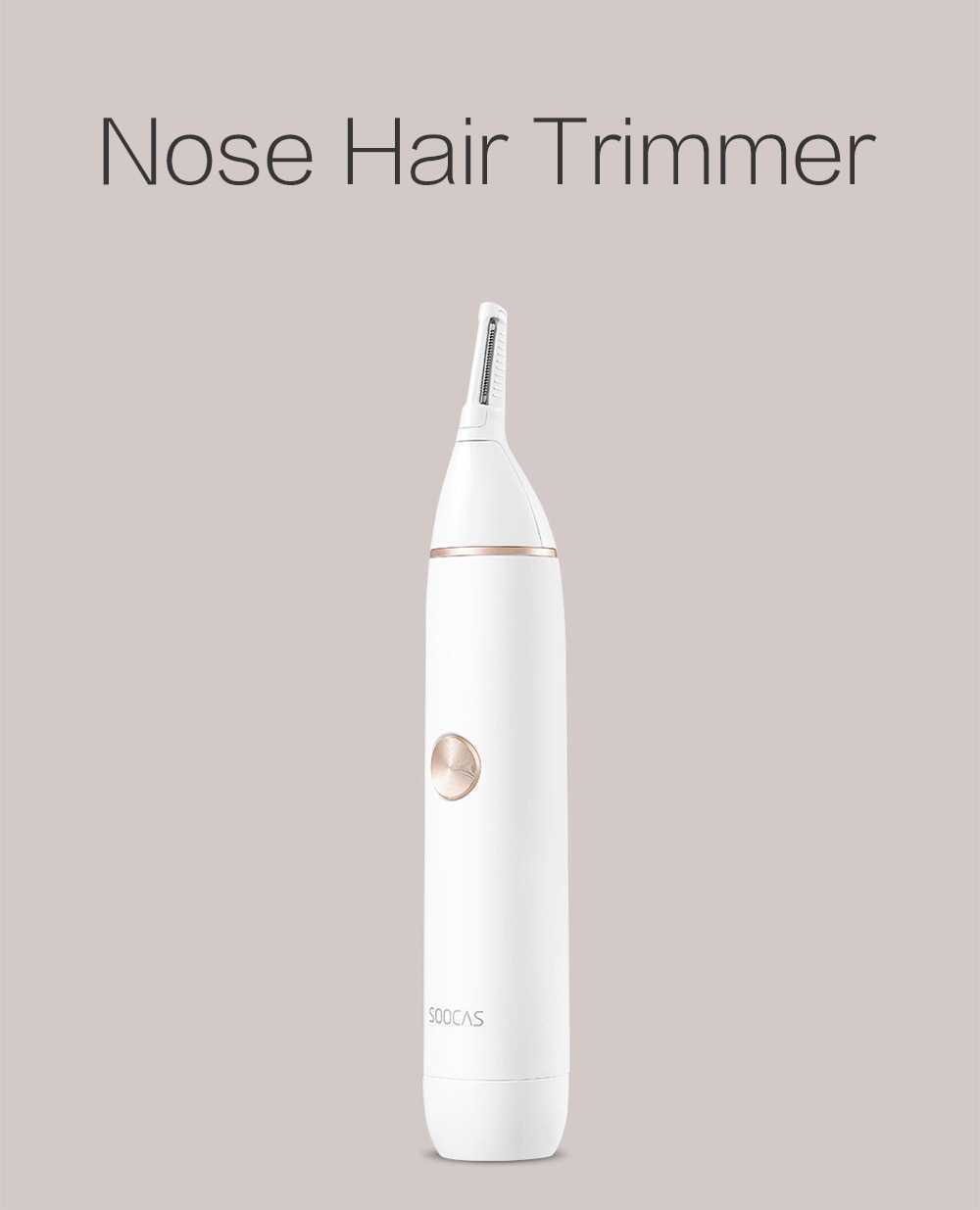 Xiaomi Youpin SOOCAS N1 Washable Nose Hair Trimmer