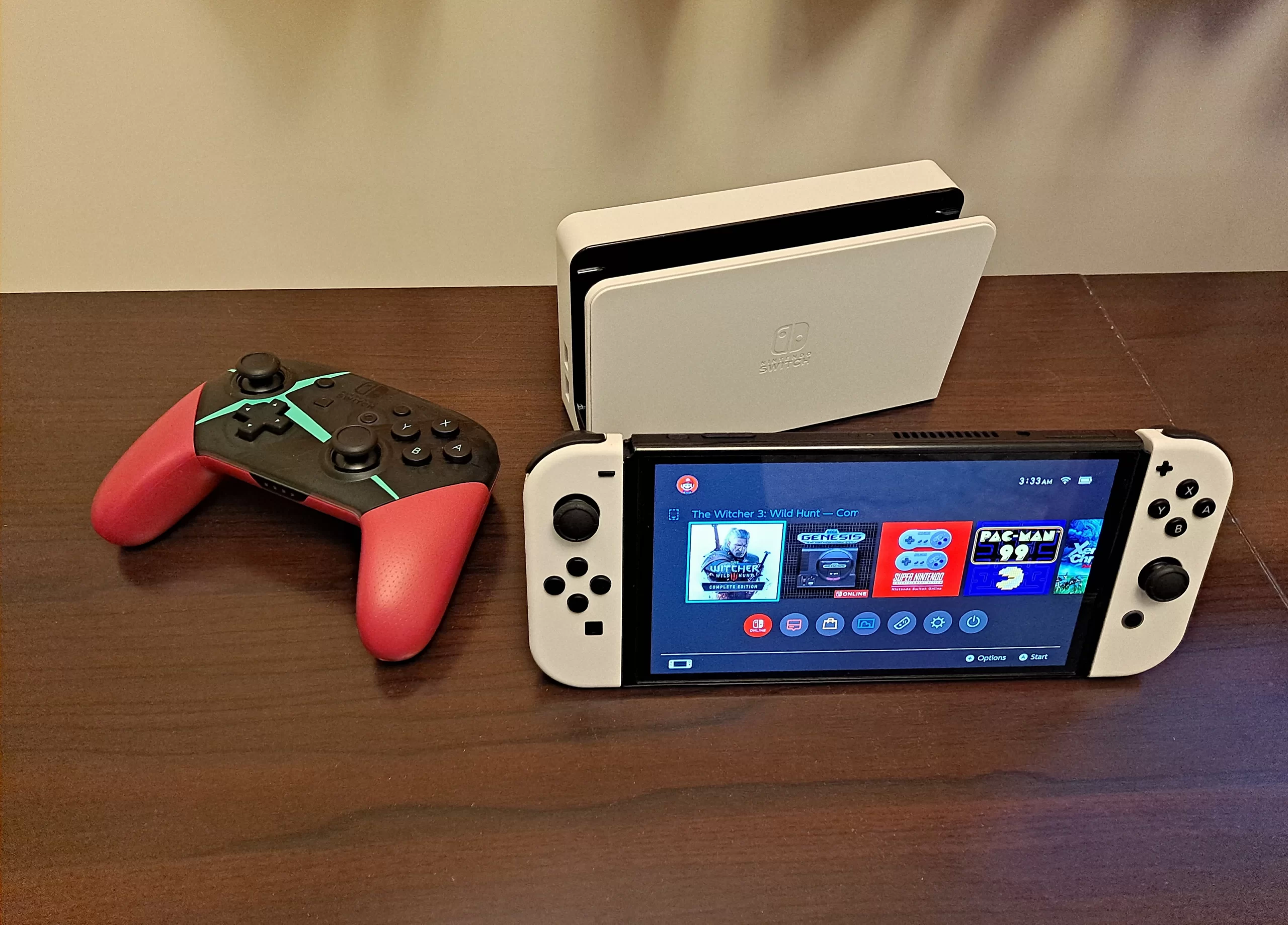 Nintendo Switch OLED review Gorgeous screen novel design excellent performance