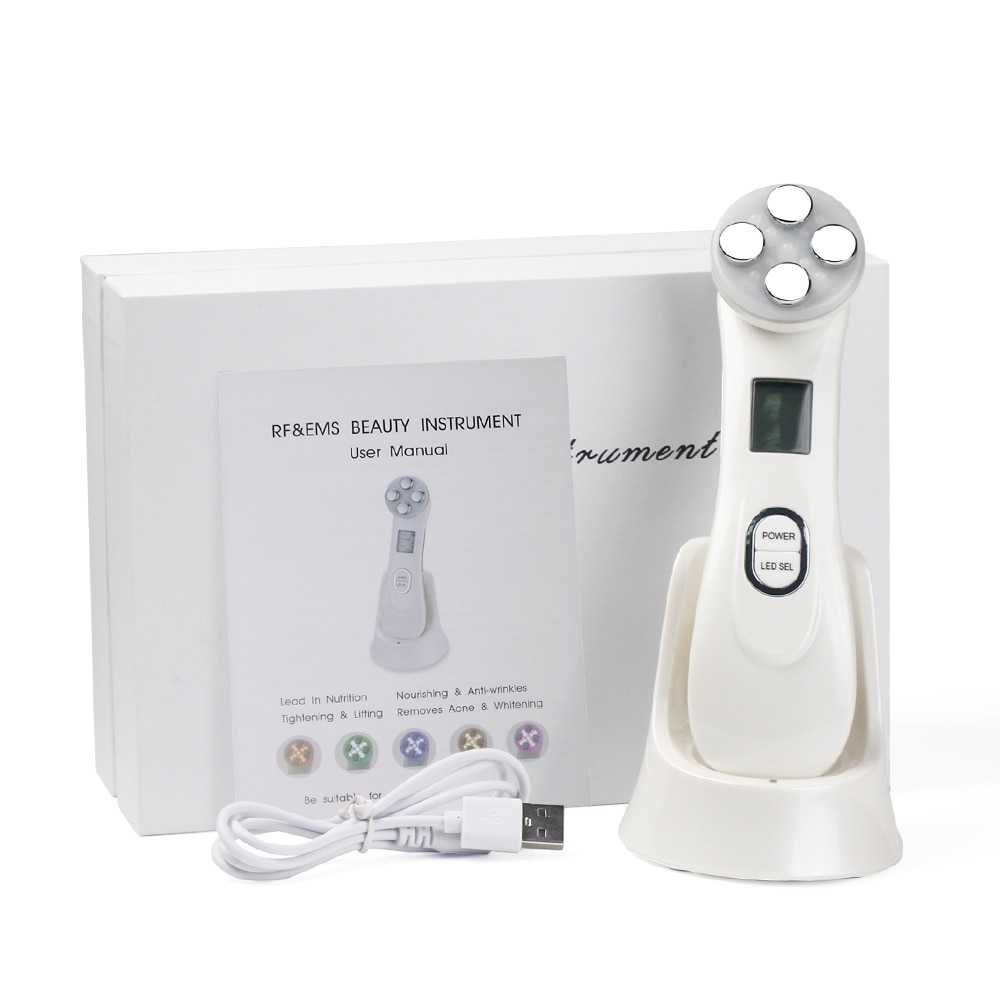 5in1 RF&amp;EMS Radio Mesotherapy Electroporation Face Beauty