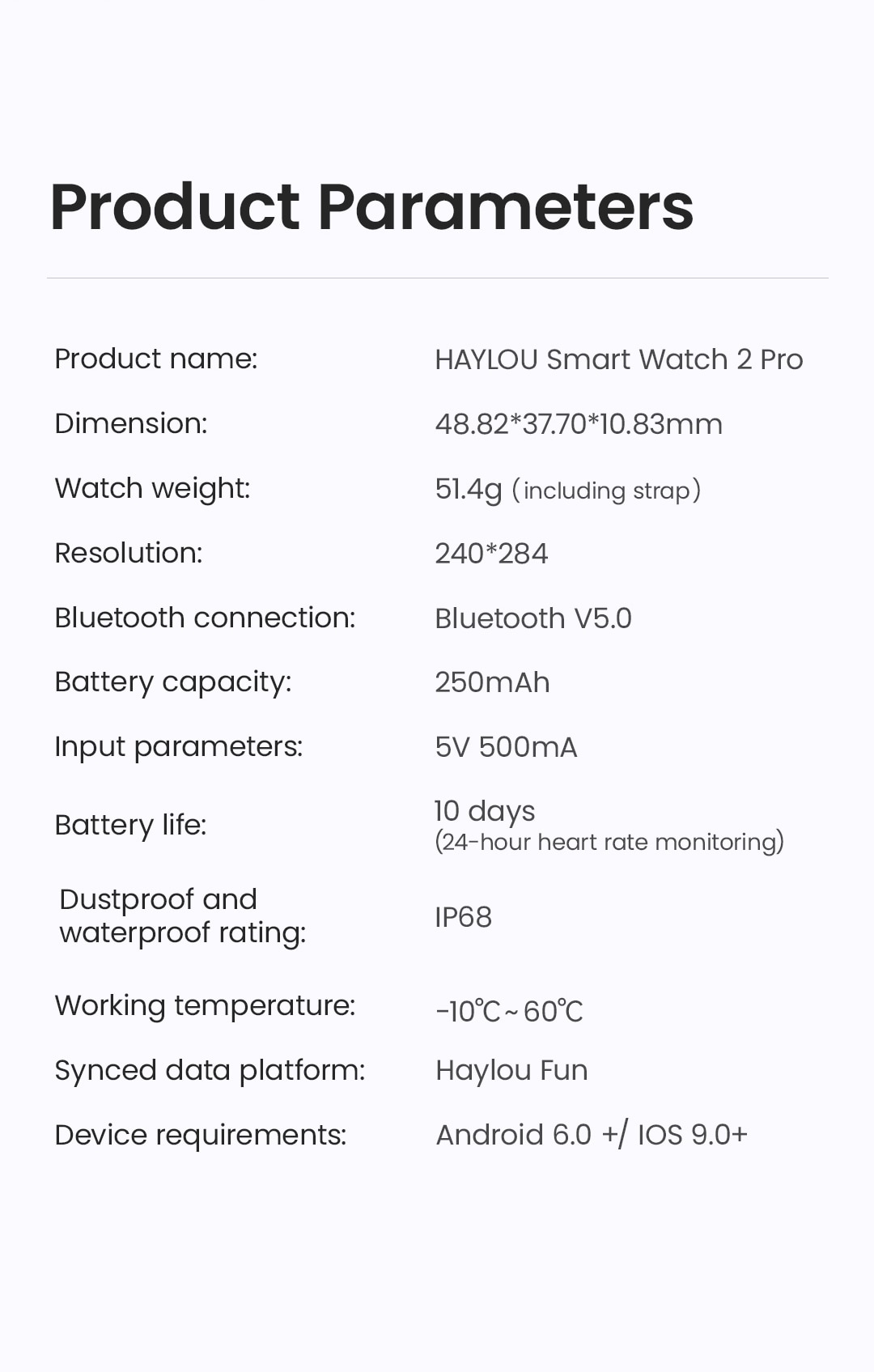 Haylou LS02 PRO