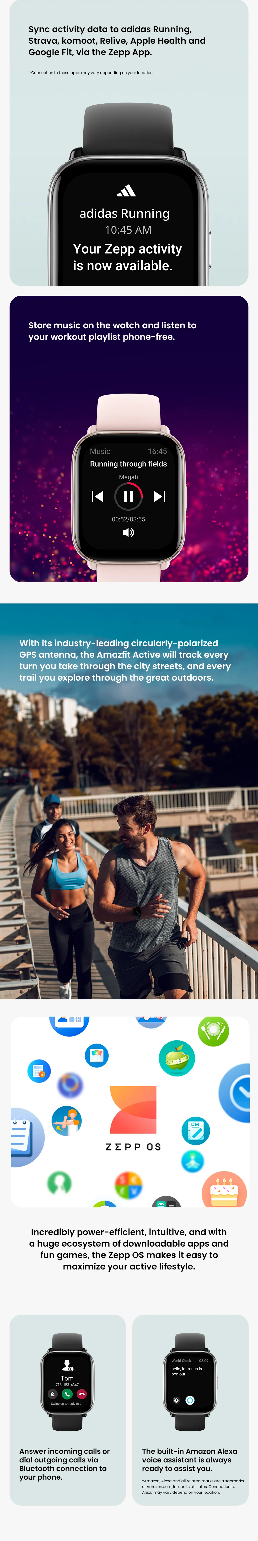 Amazfit Active Smart Watch