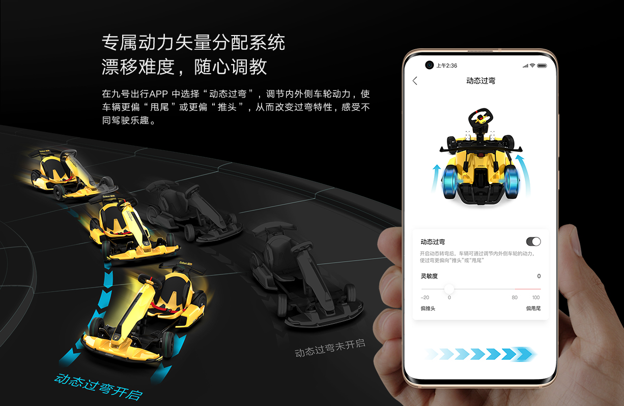 Ninebot Kart Pro Lamborghini Custom Edition Wholesale