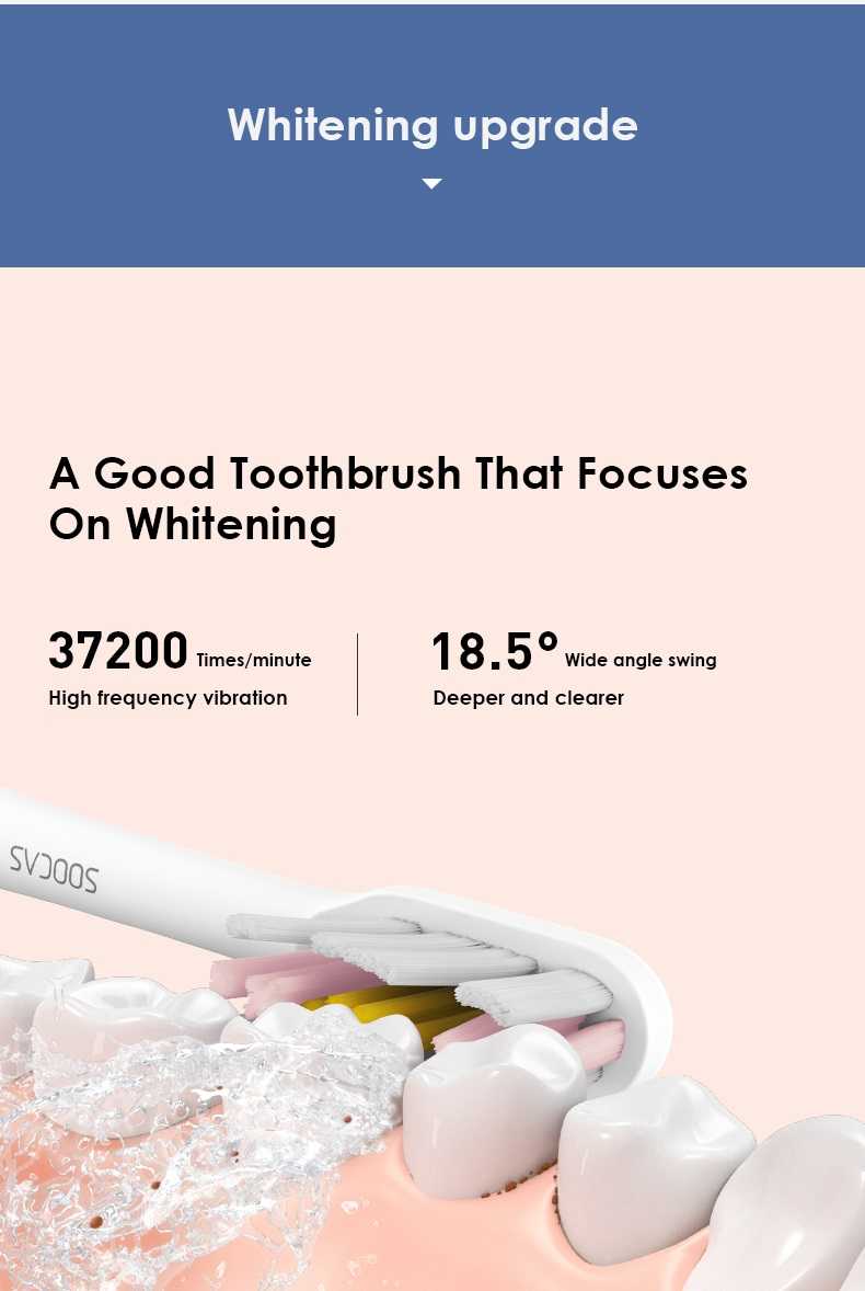 SOOCAS X5 Electric Toothbrush