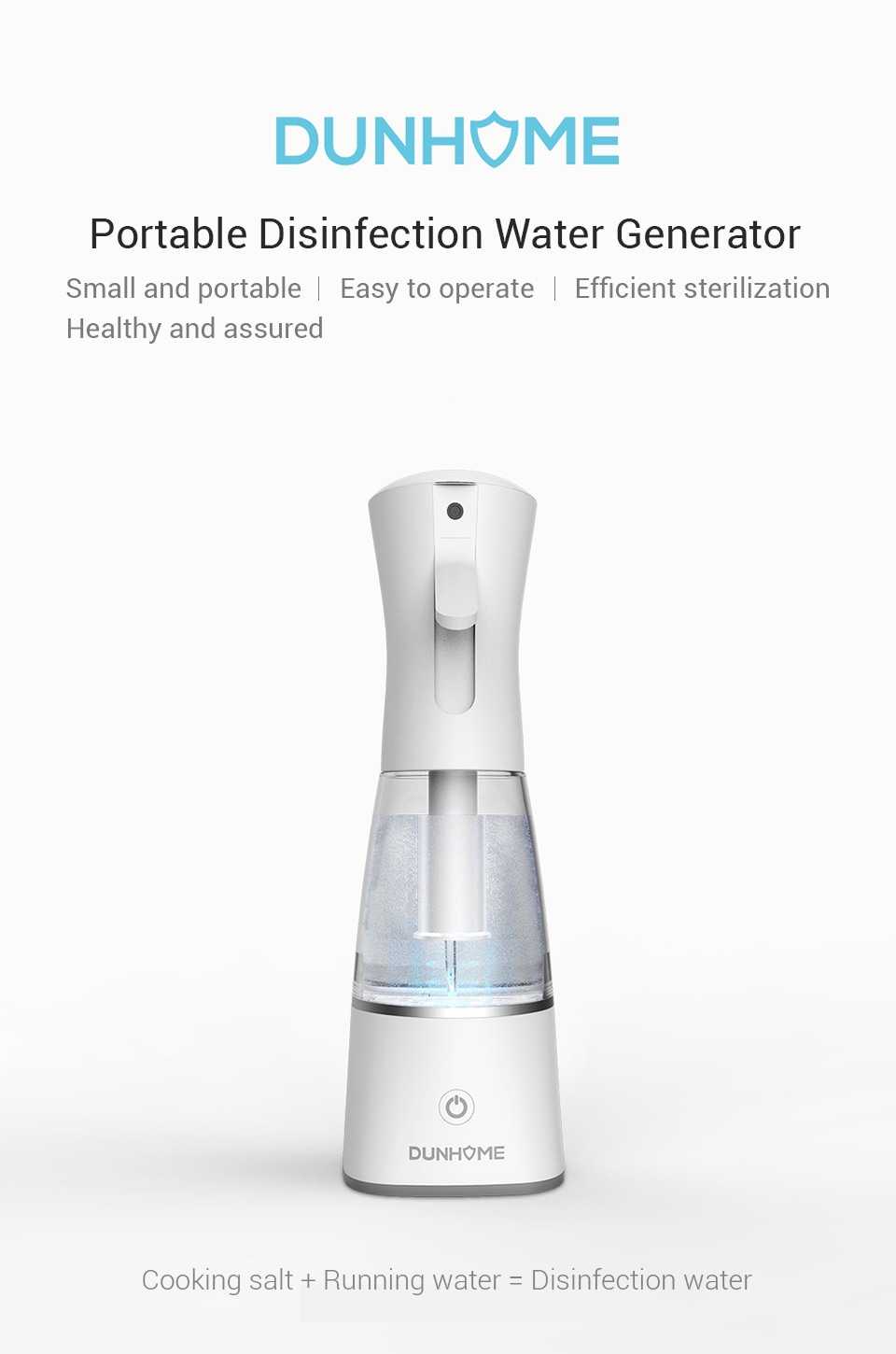 Xiaotian Portable Disinfectant Generator (White)