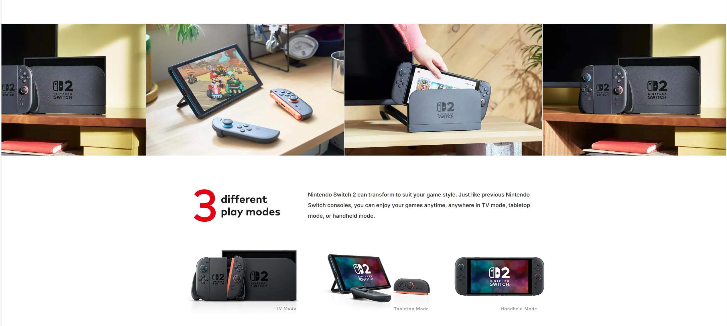 Nintendo Switch 2 Game Console
