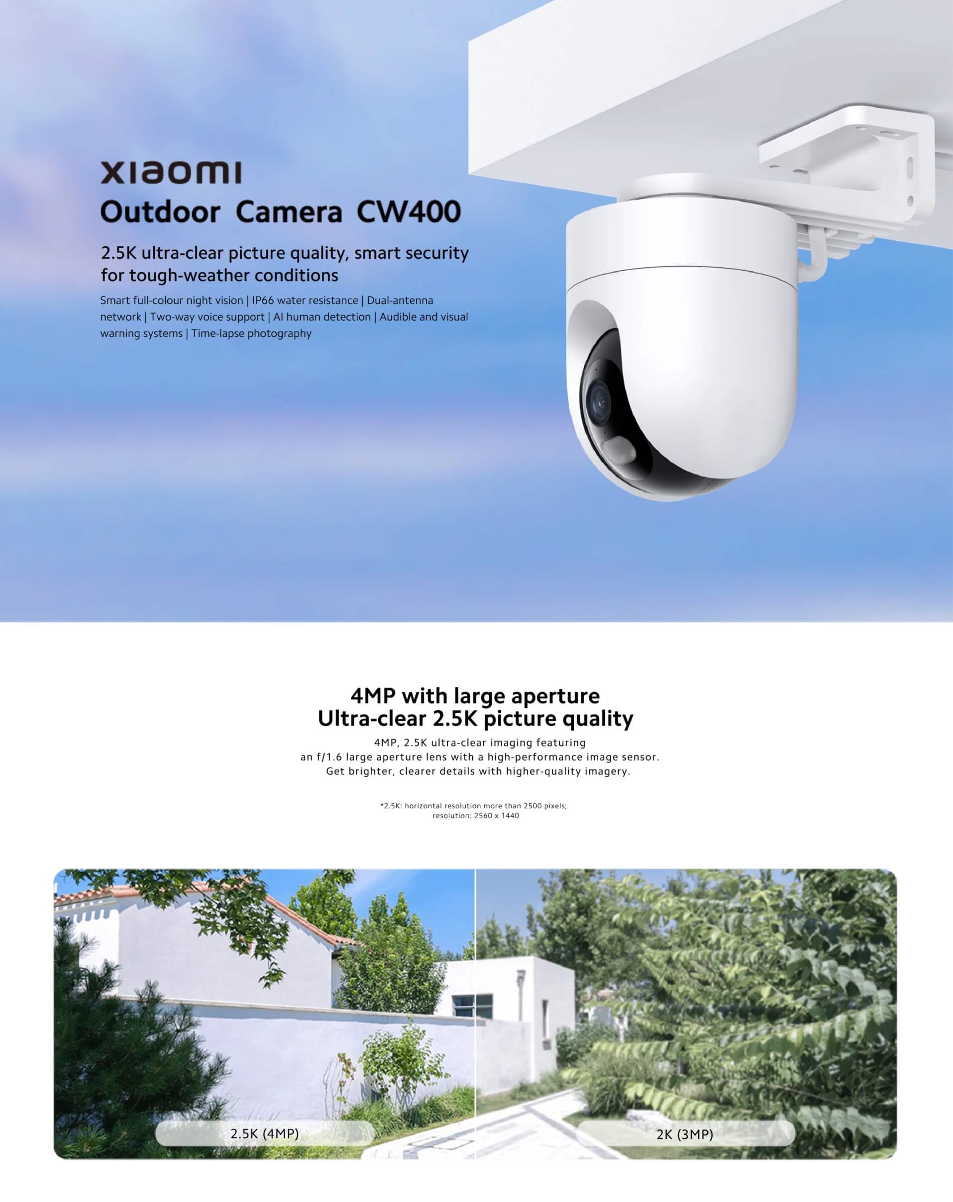 Xiaomi Outdoor Camera CW400