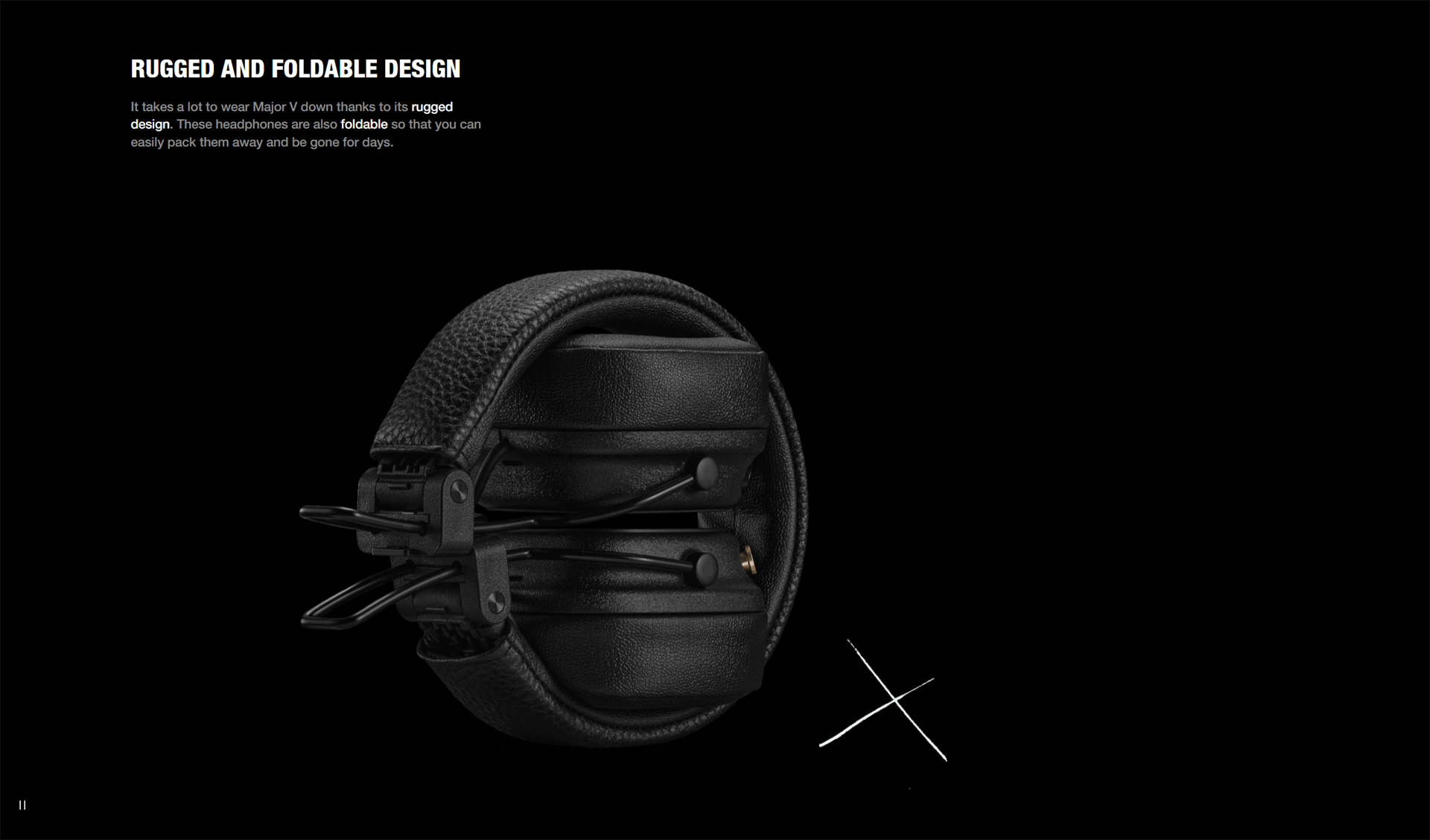 سماعات بلوتوث مارشال ميجور في 4 روكاس Marshall Major V Bluetooth Headphones