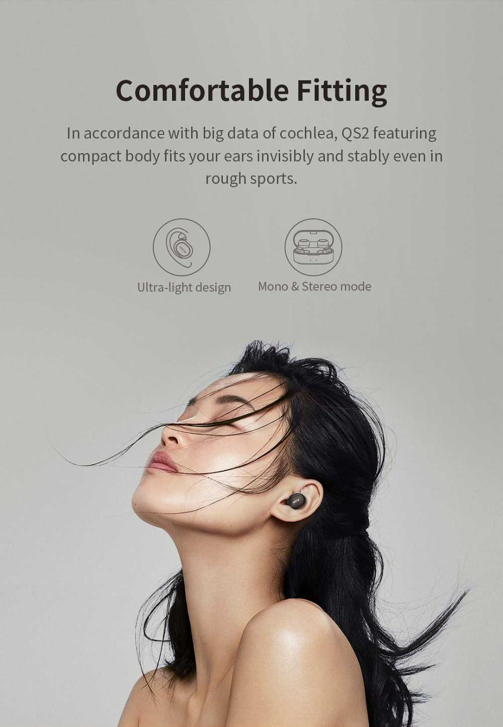 QCY T1 New TWS Bluetooth v5.0 Earphones Wholesale