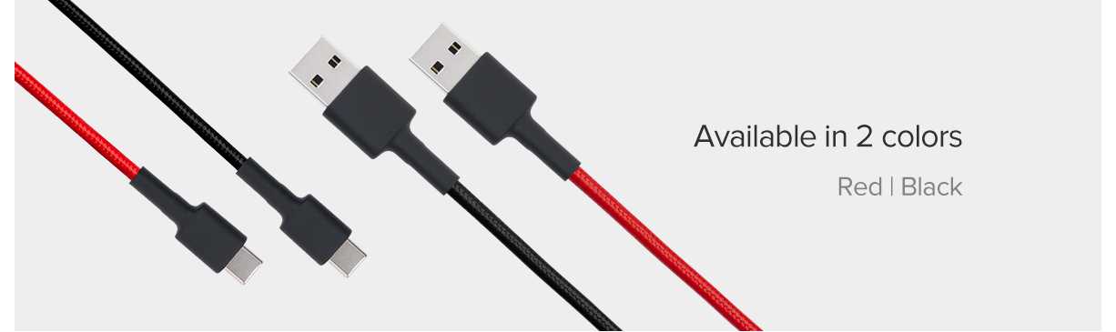 Mi Braided USB Type-C Cable Black