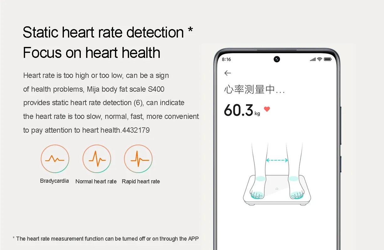 Xiaomi Mijia Body Fat Scale S400