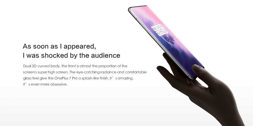 OnePlus 7 Pro 4G Phablet 6.67 inch Android 9.0 Snapdragon 855 Octa Core 2.84GHz 8GB RAM 256GB ROM 48.0MP + 16.0MP + 8.0MP Rear Camera 4000mAh Battery - Gray OnePlus 7 Pro 4G Phablet 6.67 inch Android 9.0 Snapdragon 855 Octa Core 2.84GHz 8GB RAM 256GB ROM 48.0MP + 16.0MP + 8.0MP Rear Camera 4000mAh Battery - Gray
