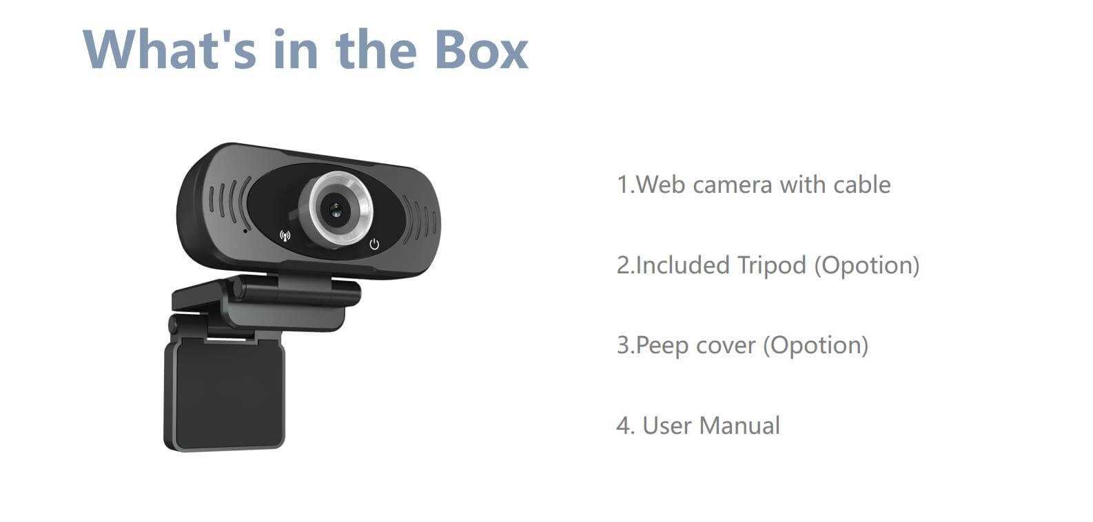 IMILAB Webcam HD 1080P