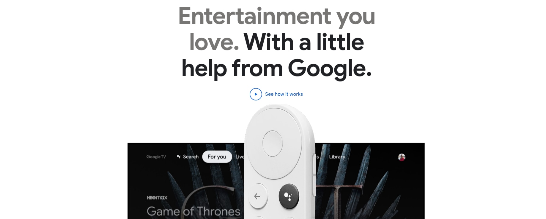 Chromecast with Google TV