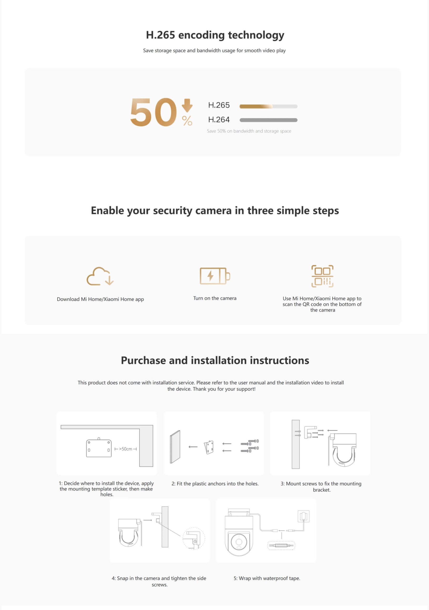 Xiaomi Outdoor Camera CW300